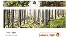 Desktop Screenshot of lamerlegno.com